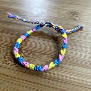 Ashley Woven Bracelet anklet trendy comfortable tie embroidery thread woven gift